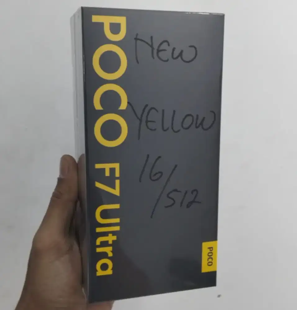 Xiaomi Poco F7 Ultra 12/256 - 16/512 Yellow BNIB Garansi Resmi Indo
