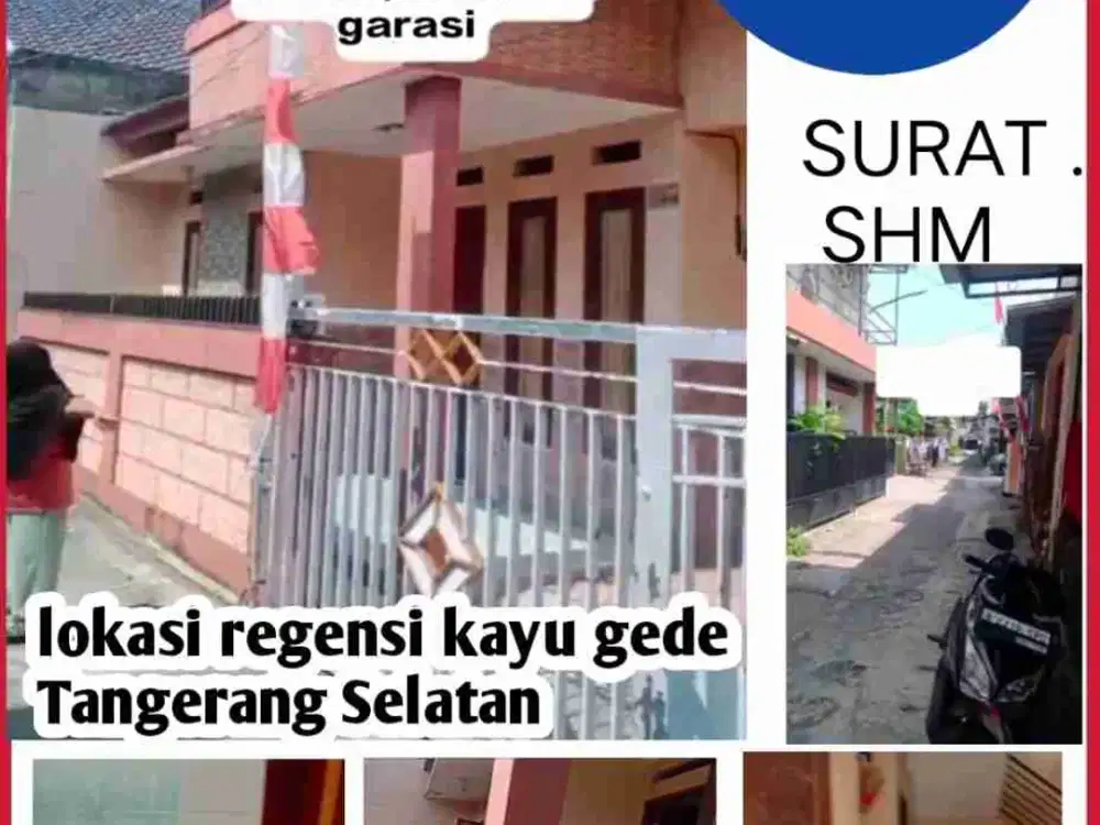 DIJUAL RUMAH SIAP HUNI MURAH AJA