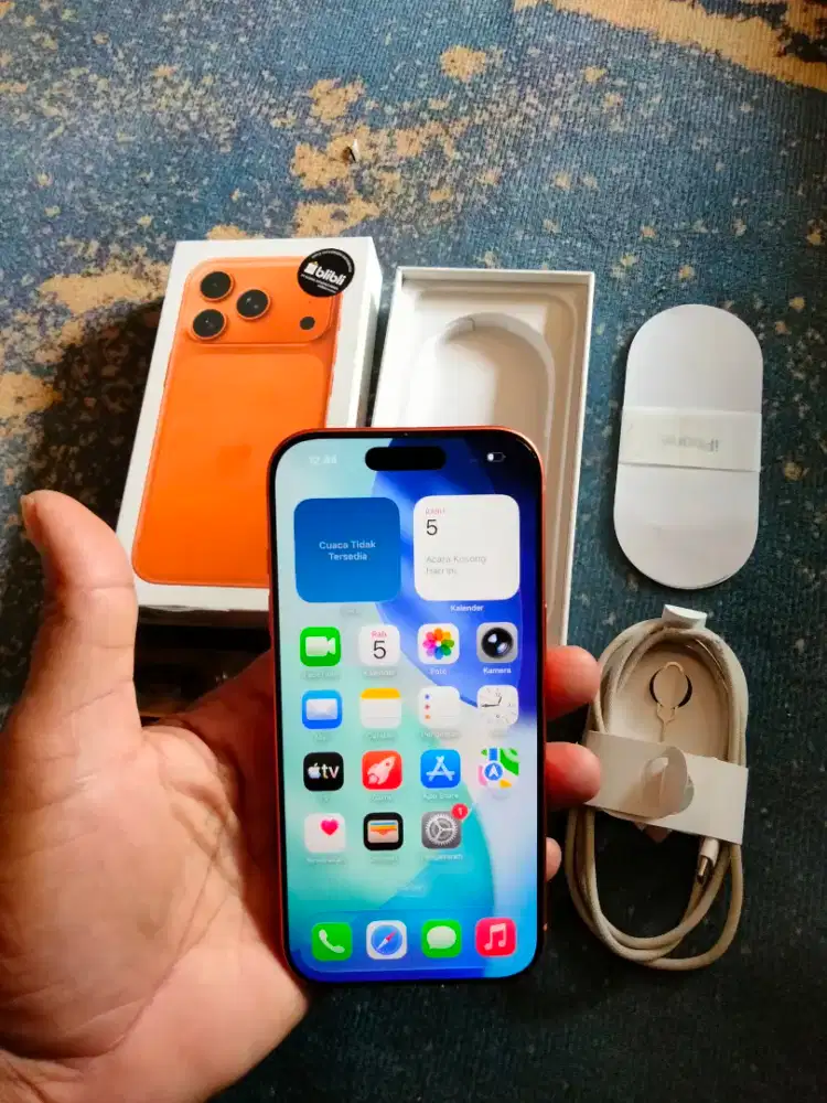 Iphone 17 Pro 256 Gb Fullshet Resmi Bh 98% Mulus TT Hp Lain