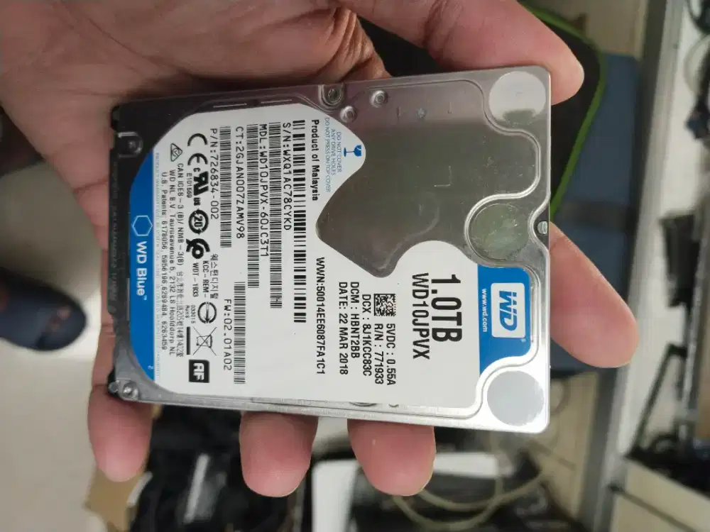 Dijual hardisk laptop Ori Cabutan dari laptop Sentinel 100% 100% Siap