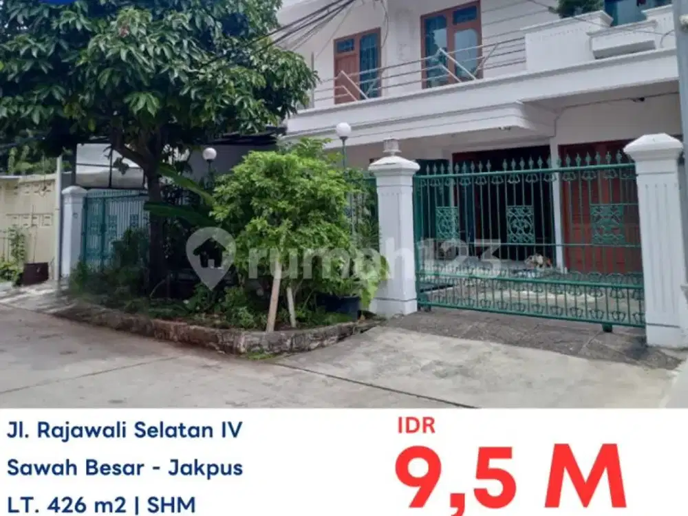 Dijual Rumah Lelang Aset Bank di Gunung Sahari Utara, Kec. Sawah Besar, Kotamadya Jakarta Pusat, Prov. Dki Jakarta.
