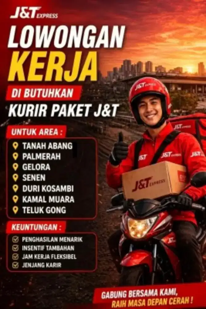 LOWONGAN KURIR JNT EKSPRESS