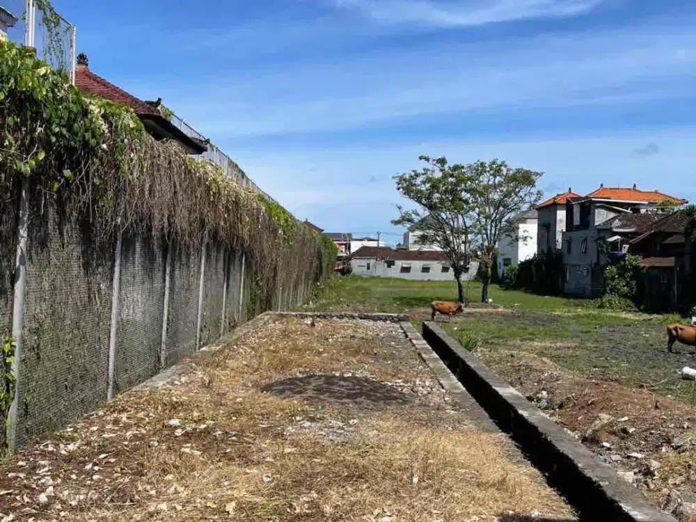Disewakan lahan kosong luasan kecil cocok untuk kost2 an lokasi di Kerobokan.