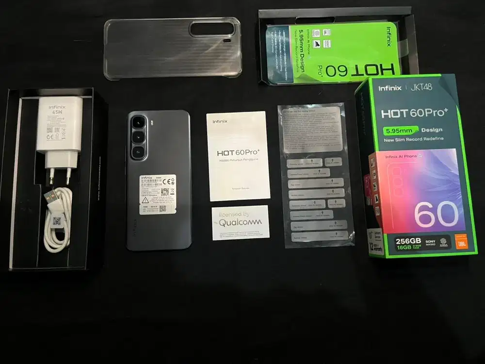 INFINIX HOT 60 PRO PLUS 8/256 2 BULAN PAKAI 98% MULUS MEI 2027 ON