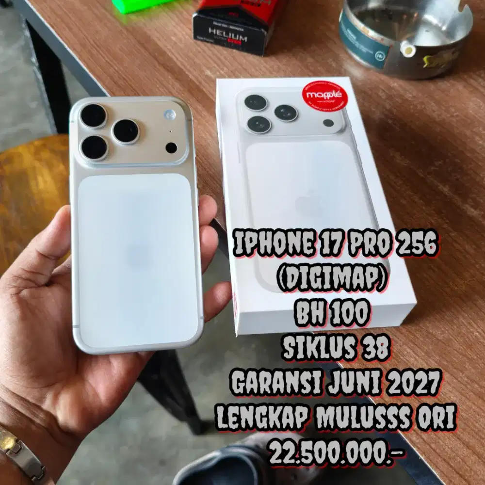 Iphone 17 Pro 256 (Digimap) Bh 100