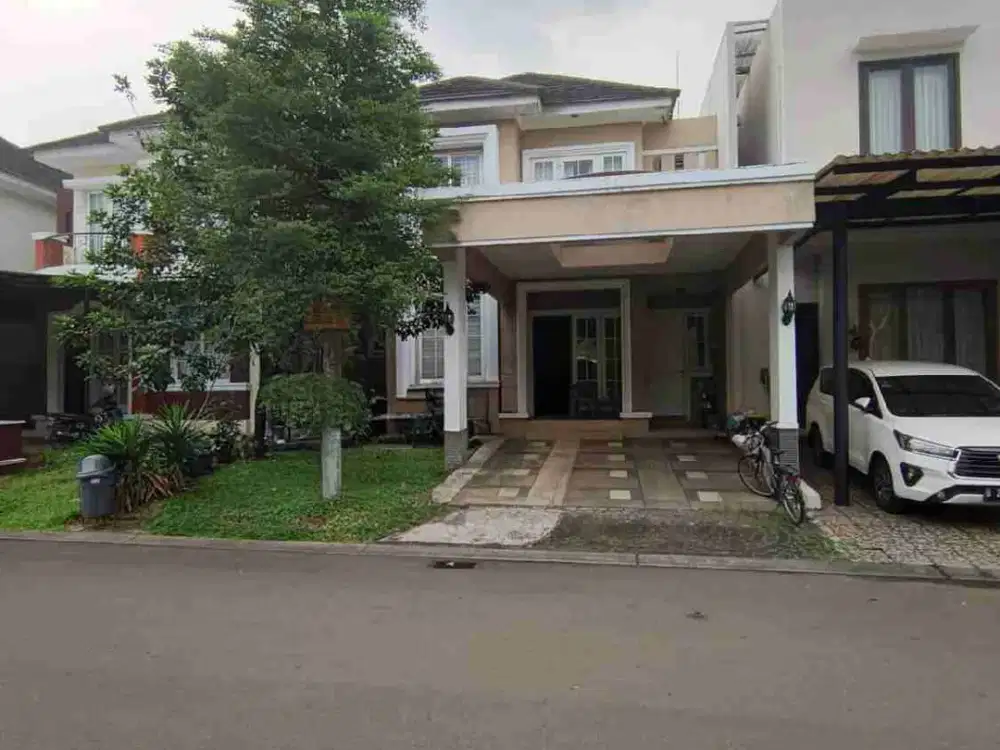 dijual rumah 2 lantai di BSD CITY