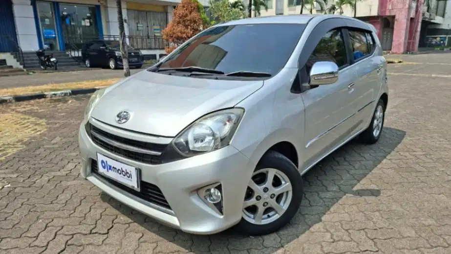 Toyota Agya 1.0 G Bensin AT 2014 Silver