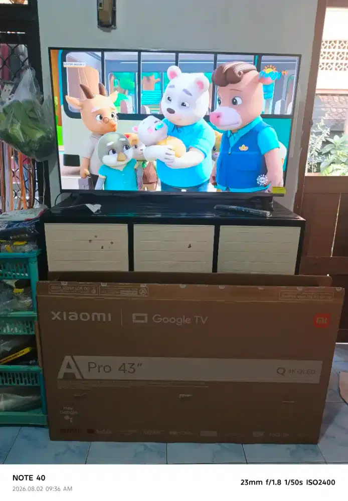 XIAOMI TV A PRO 43 4K QLED 2026 – LIKE NEW