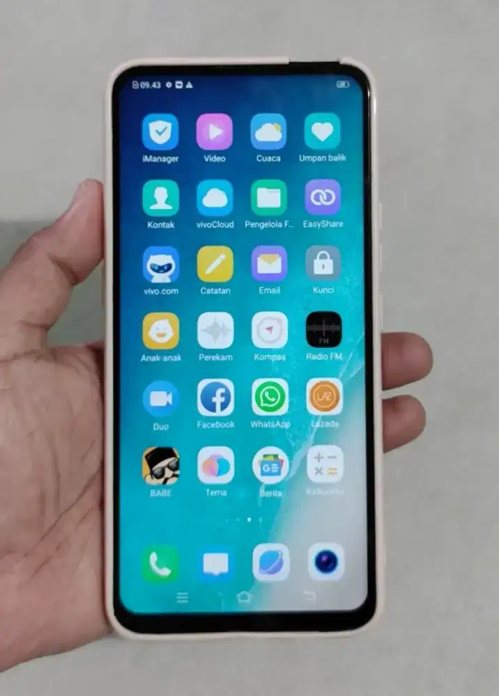 Vivo V15 6/64 camera pom up normal smua segel