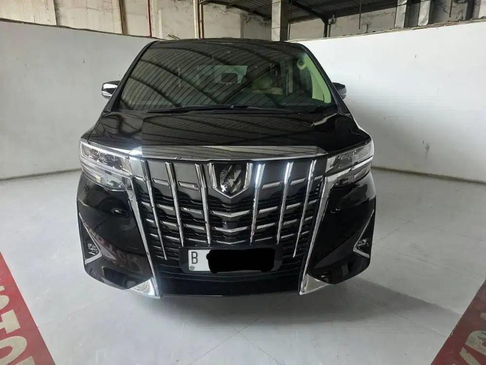 Antik Km 8rban Toyota Alphard 2.5 G ATPM TSS AT ( Matic ) 2022 Hitam