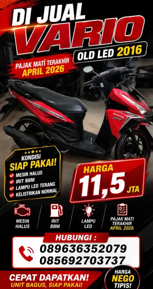 Jual murah saja, NEGO SANTAI YA