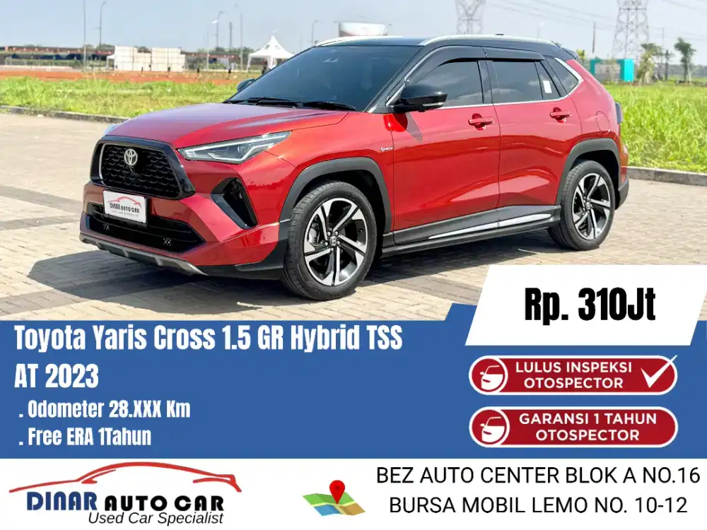 (28Rb) Yaris Cross GR TSS 2023 At Matic Warenty Service On*Dinar Auto*