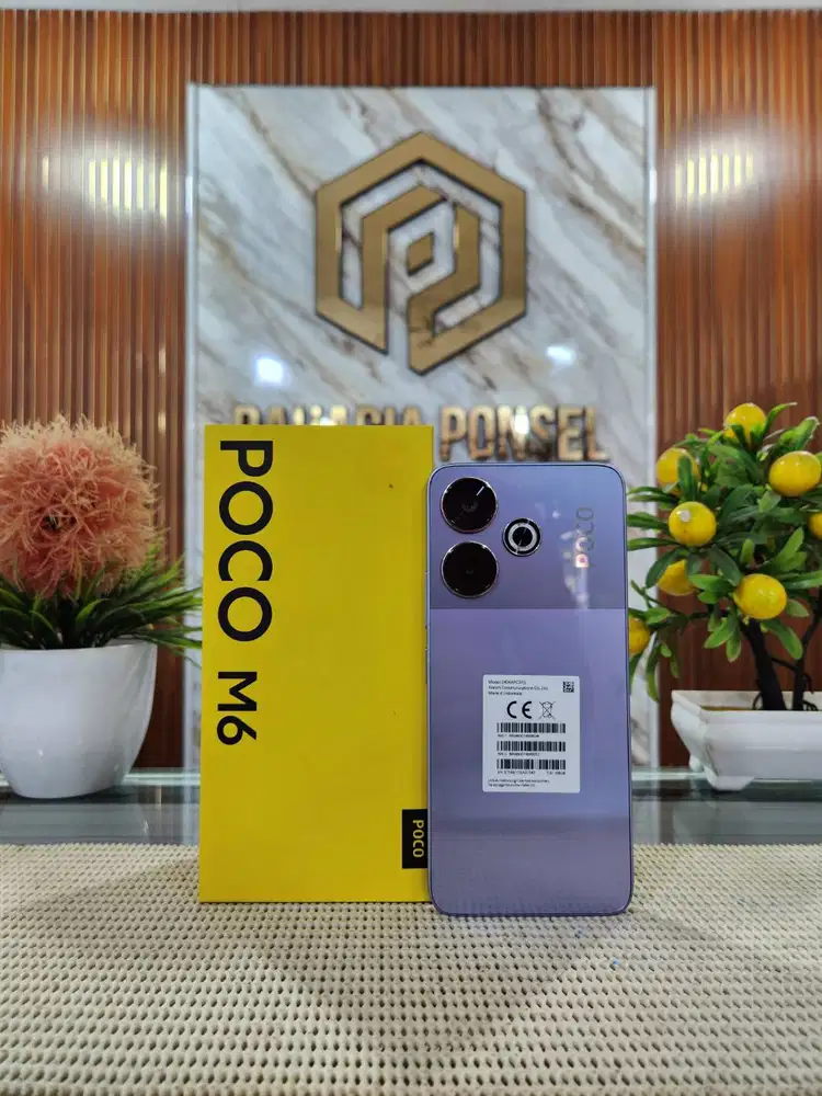 Poco M6 Ram 8+8Gb/ 256Gb Fullset Mulus Original 100% Super Like New
