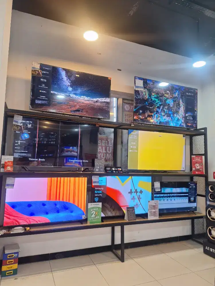TV LED / SMART TV BERBAGAI MERK – BARU & BERGARANSI
