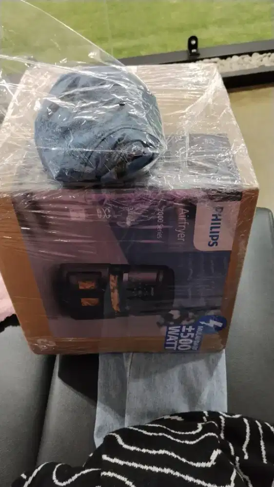 AIR FRYER PHILIPS 3.2 L +500 WATT TRANSPARAN