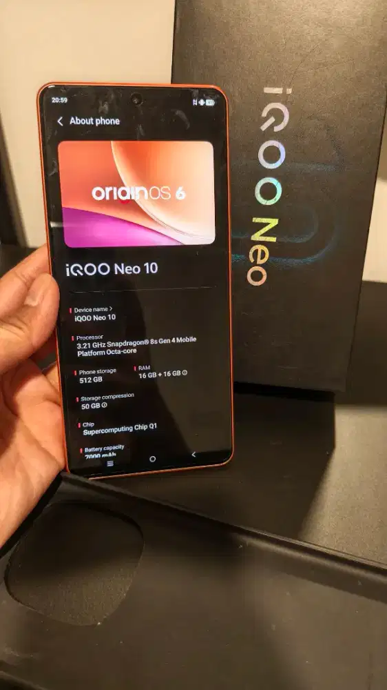 Iqoo Neo 10 16/512 gb Like New