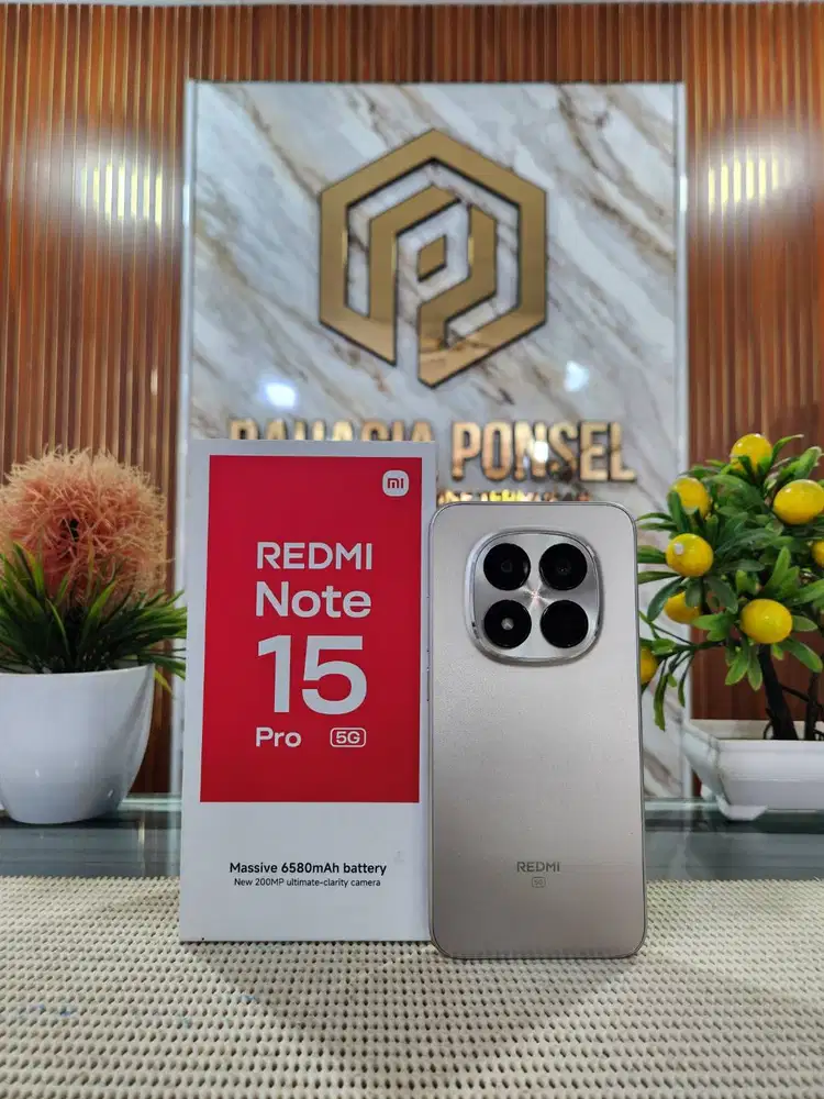 Redmi Note 15 Pro 5G Ram 8+8Gb/ 256Gb Fulset Mulus Ori 100% Bergaransi
