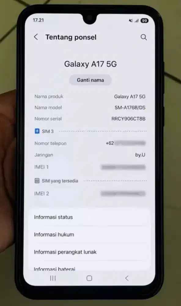 Samsung A17 8/256 BLACK