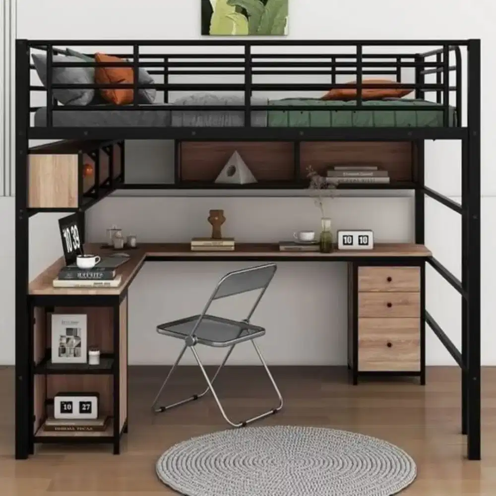 Dipan tingkat ranjang tingkat dipan minimalist