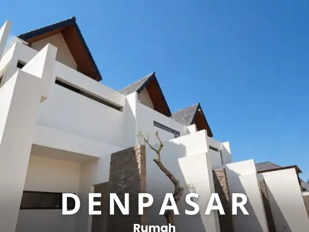 Rumah 2 Lantai Pusat Kota Denpasar Bangunan Baru