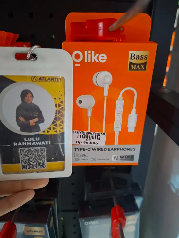 OLIKE WIRED EARPHONE E100C TYPE C