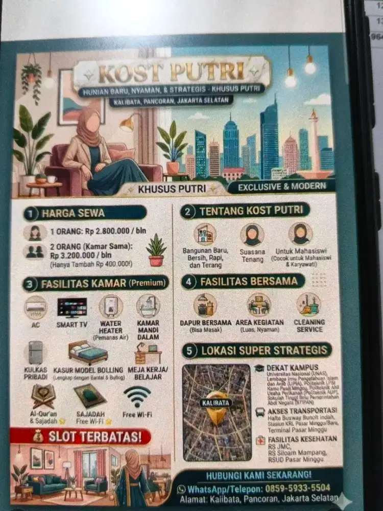 Kos Putri Billarisa