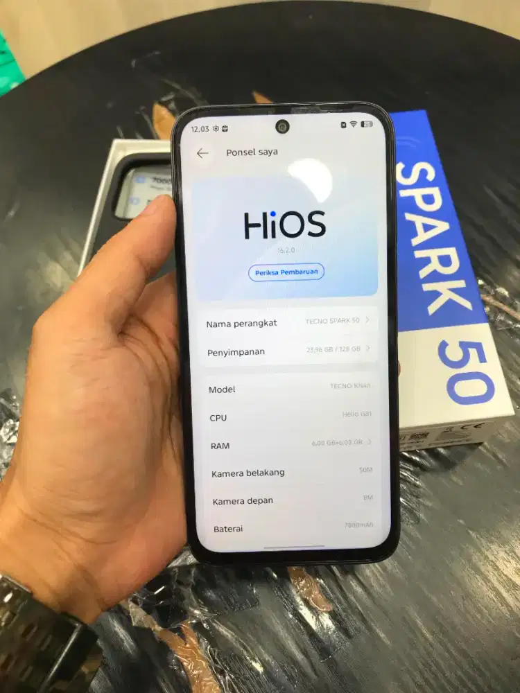 Hp Tecno Spark 50 6/128(Second)