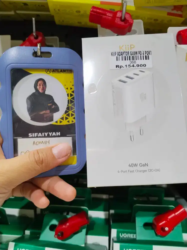 KIIP ADAPTOR G40W PD 4 PORT | ATLANTIS DAHSYAT