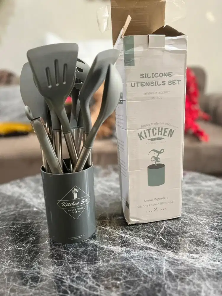 SPATULA SET GREY