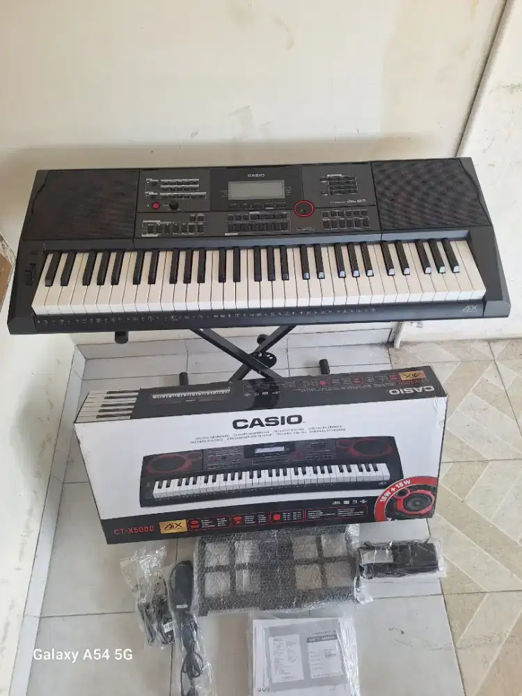 Keyboard casio ctx 5000 fullset