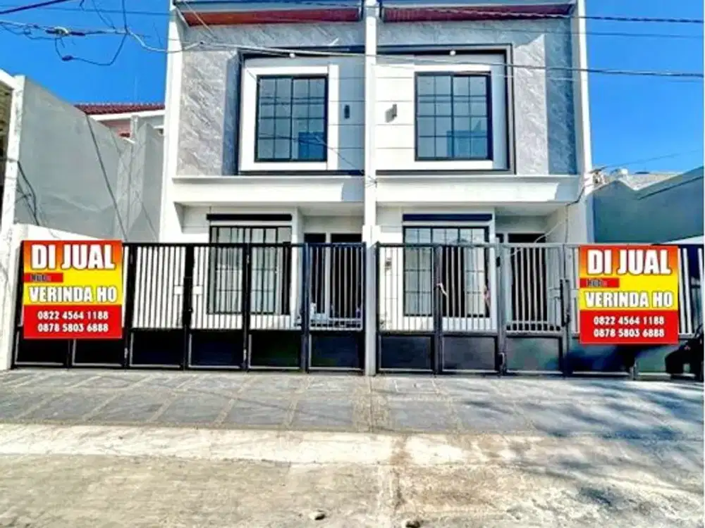 Dijual Rumah Baru Gress Perumahan Wisma Mukti, One Gate System Modern Contemporer