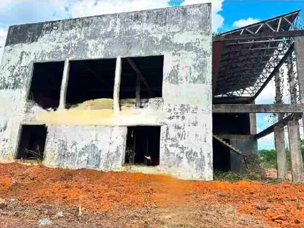 Dijual kavling plus bangunan setengah jadi, Banjar Baru Kalsel