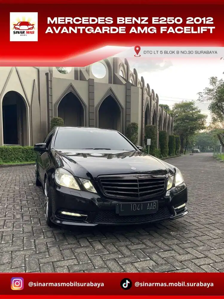 Mercedes-Benz E250 2012 Bensin