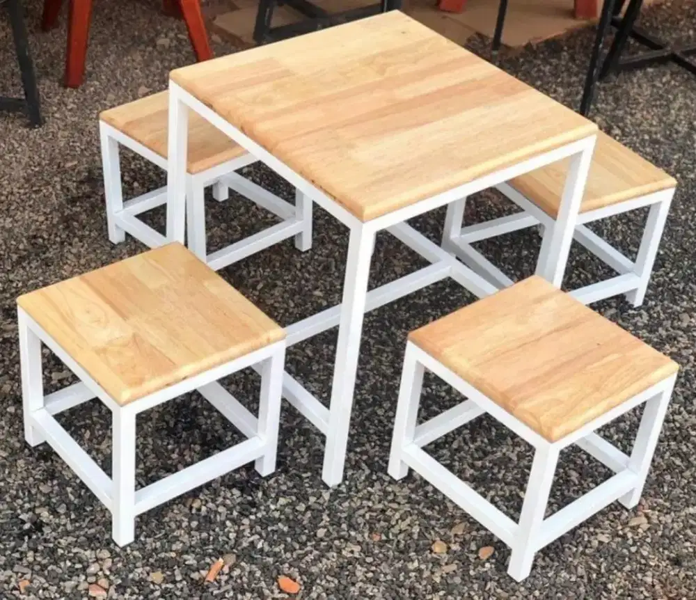 Meja makan meja cafe meja kantin