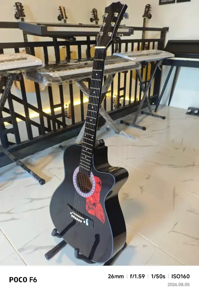 Gitar akustik yamaha premium sdh tanam besi
