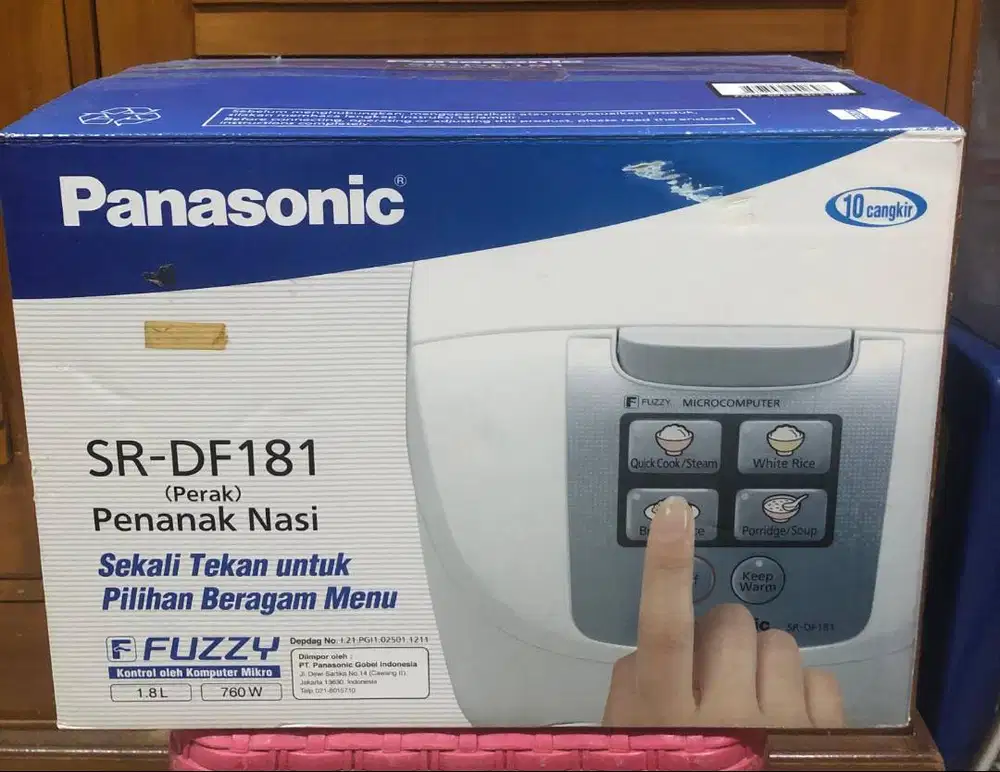 Rice Cooker Panasonic SR-DF181WSR 1,8 Liter