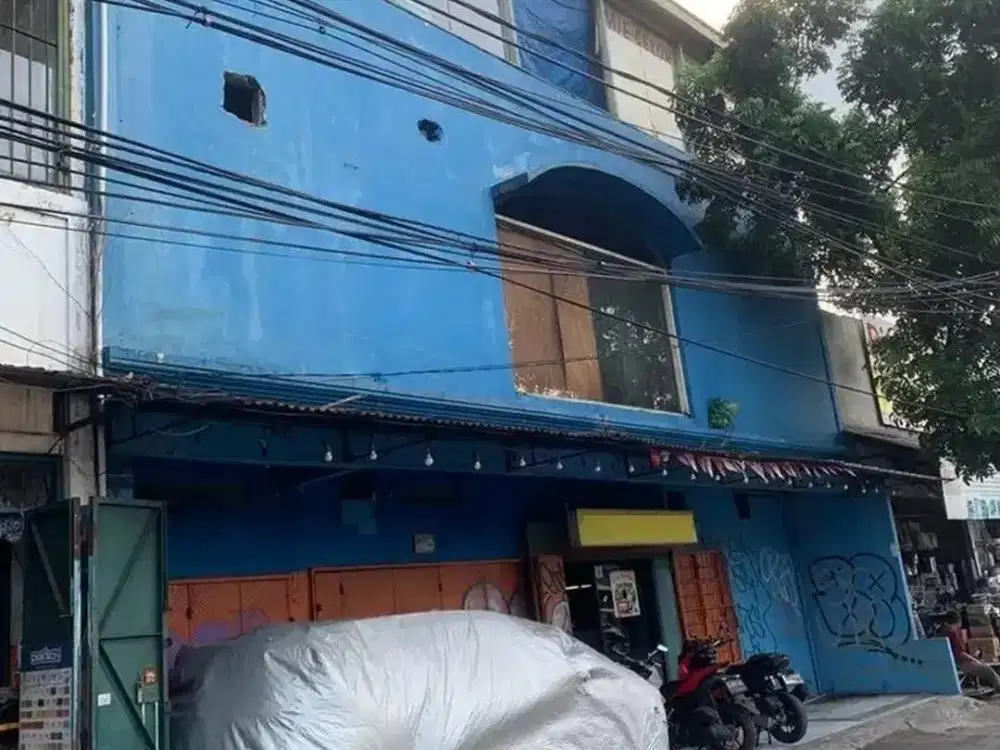 Ruko Senen Jl. Letjend Soeprapto : 3 Lt, LT 167 m2, Jln Raya, 100 m dr Stasiun Senen