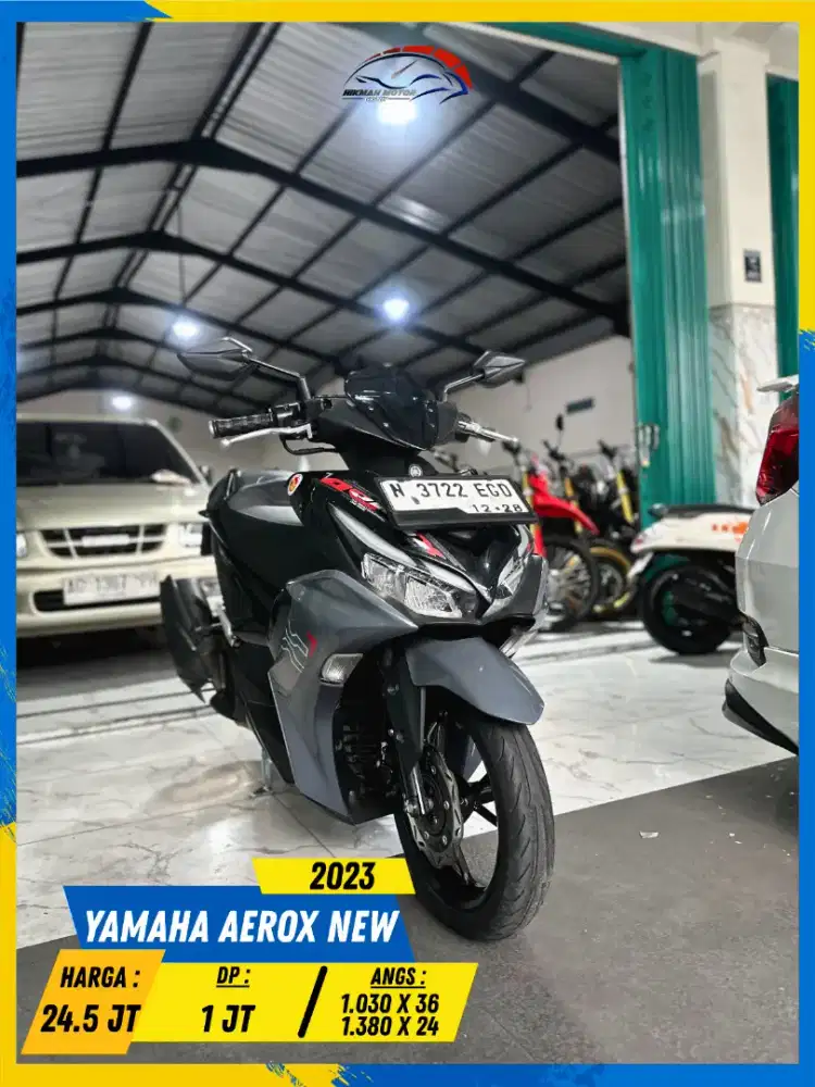 YAMAHA AEROX NEW 2023 NEGO TIPIS BOLOH HIKMAH MOTOR KEPUH MALANG