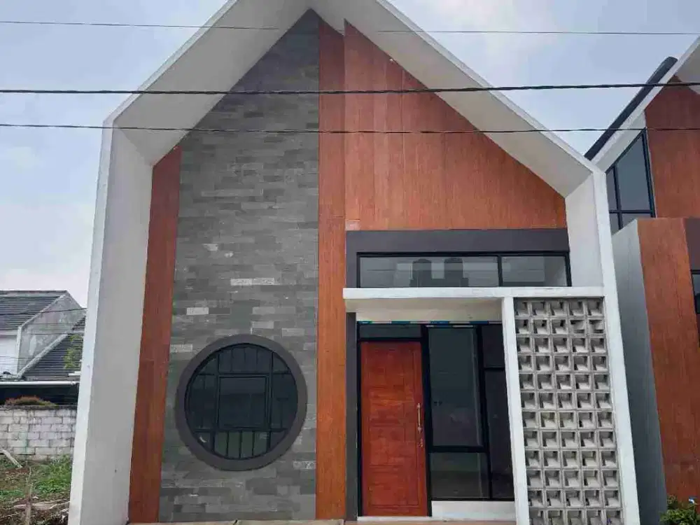 rumah baru 5 menit ke stasiun tanah besar full bata merah
