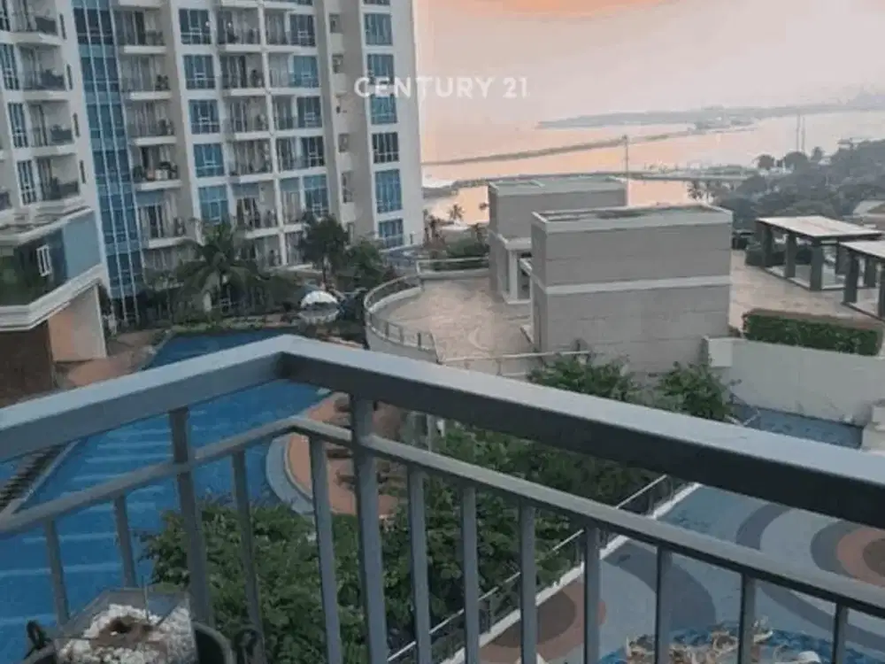 DIJUAL Apartement dengan Lokasi Strategis dan Pemandangan Laut yang Indah di Ancol Mansion