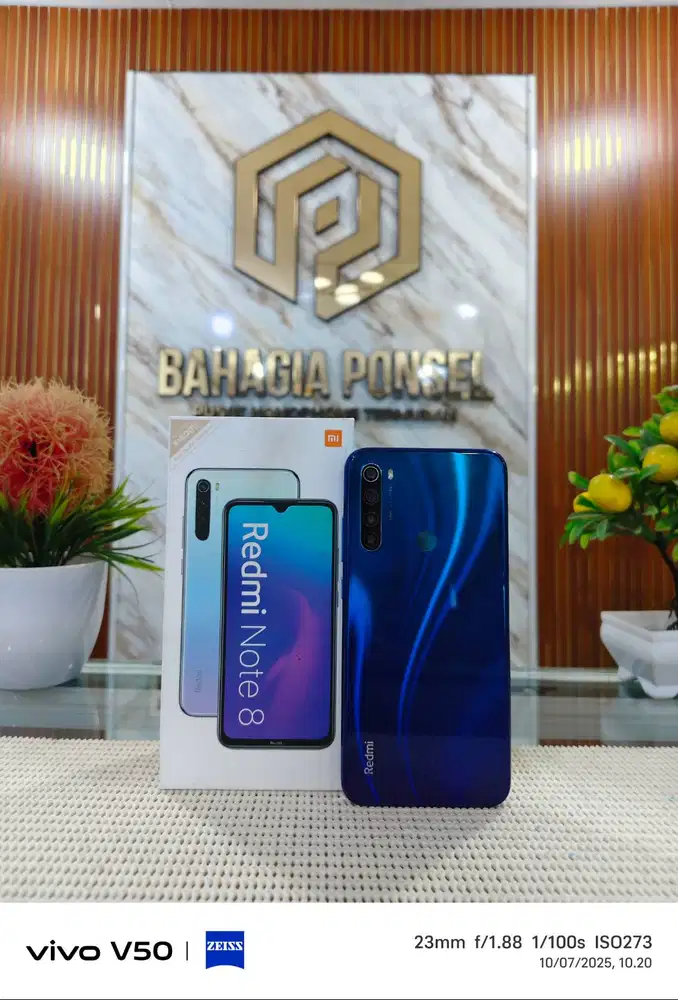 Redmi Note 8 Ram 6+6Gb/ 128Gb Fullset Mulus Ori100% Like New Bergarans