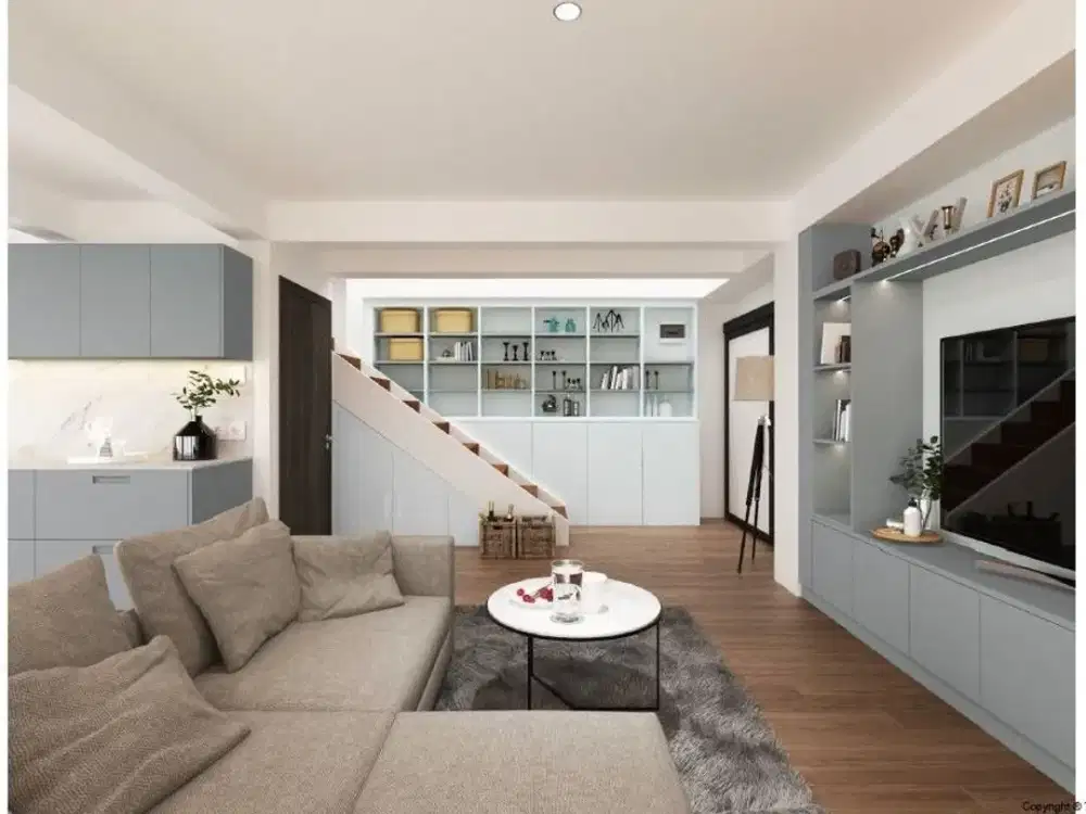 Dijual Rumah Mewah Bangunan Mandiri Hoek Badan Semi Furnished di De Latinos BSD