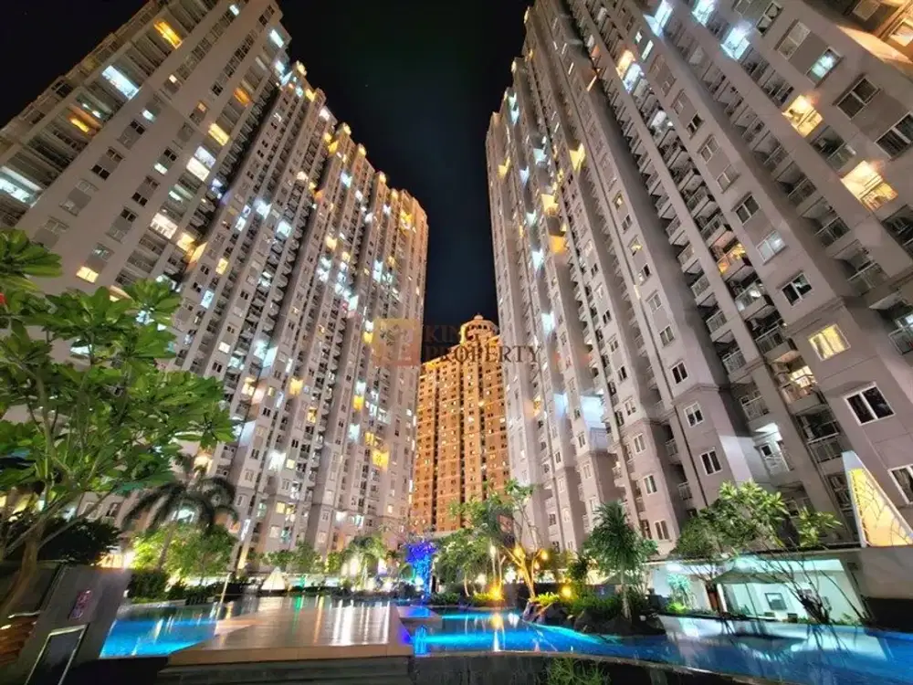 Grab Fast! Disewakan 2Br 61M2 Royal Medit Podomoro City Unfurnished Siap Huni View Tribeca Park Dekat Central Park Mall Jakarta Barat