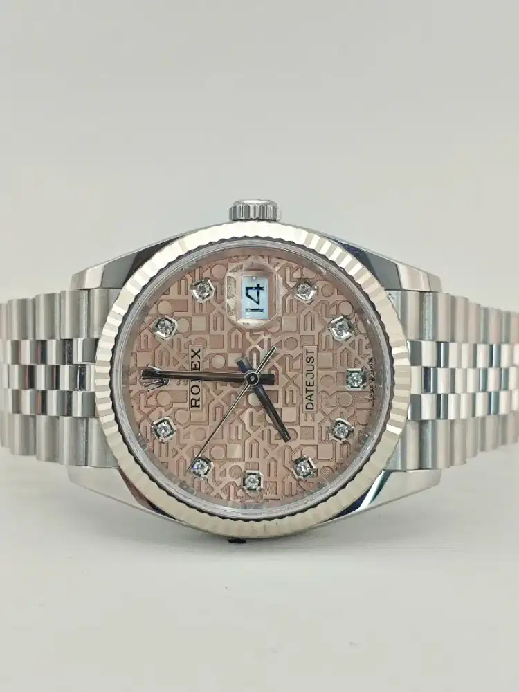 Rolex Datejust 36mm Salmon Computer Dial 126234