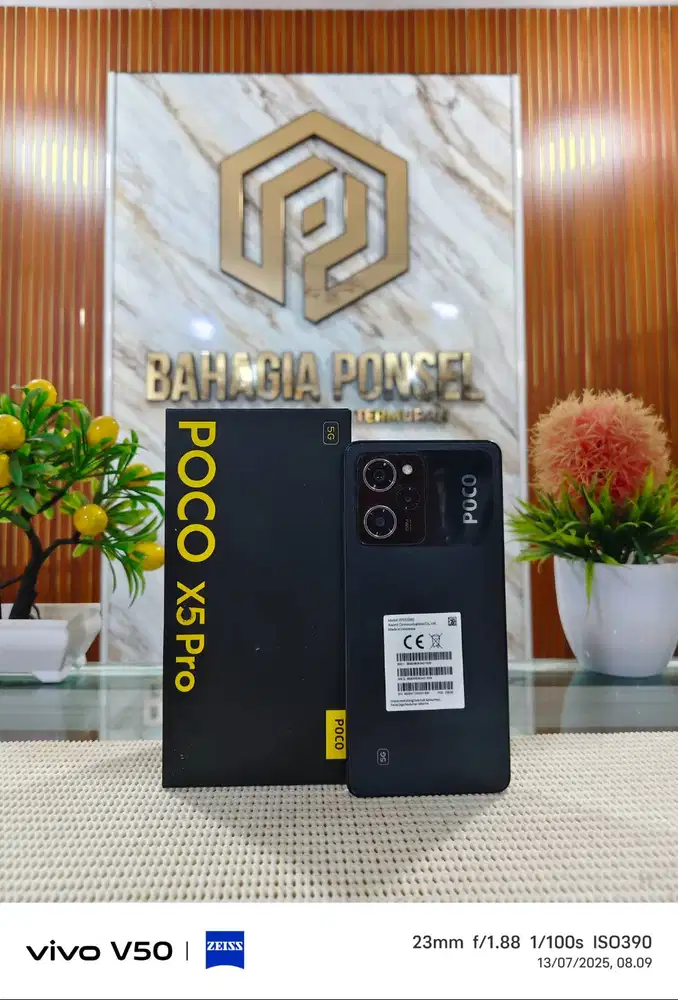 Poco X5 Pro 5G Ram 8+8Gb/ 256Gb Fullset Mulus Original 100% Like New