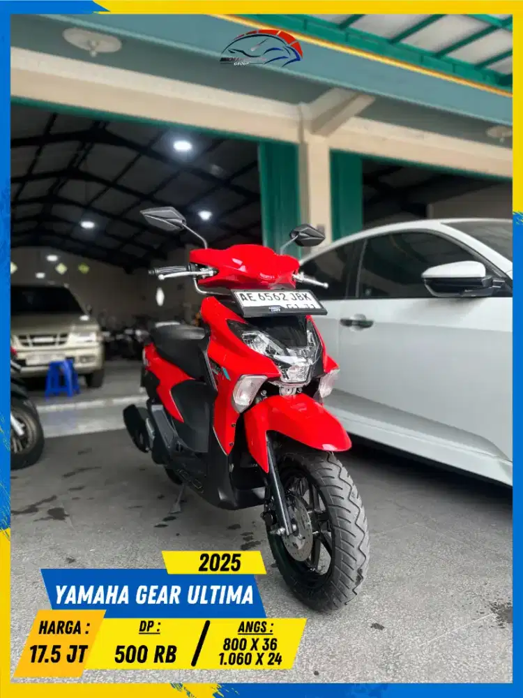 YAMAHA GEAR ULTIMA 2025 PLAT AE READY HIKMAH MOTOR KEPUH MALANG