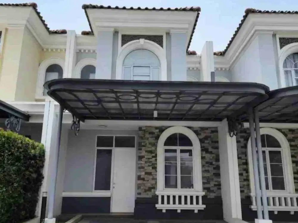 Rumah 2 lantai lebar 6 Cluster Laseine  JGC Jual Cepat bisa KPR