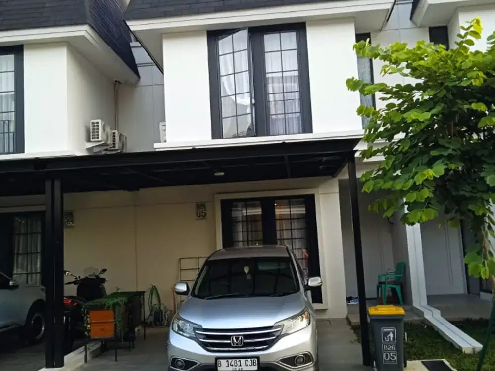 JUAL RUGI Rumah Attic Room Citra Garden Bintaro, 3 Kamar 3 Lantai Ciputra Sektor 7 Uville Jl Merpati Tangsel Serua Ciputat