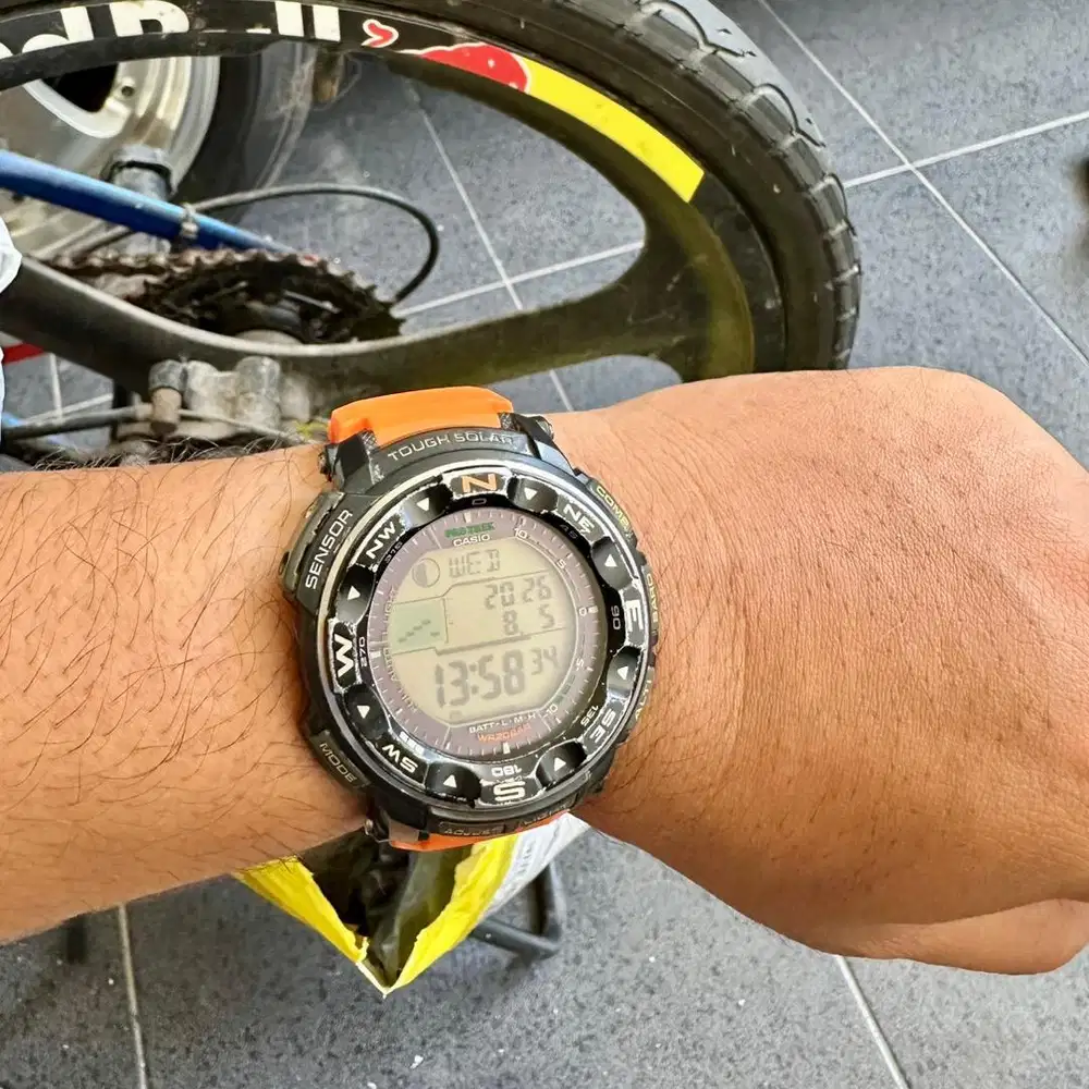 Casio protrek PRG-250 PRG250 PRG 250 triple sensor alti baro compass