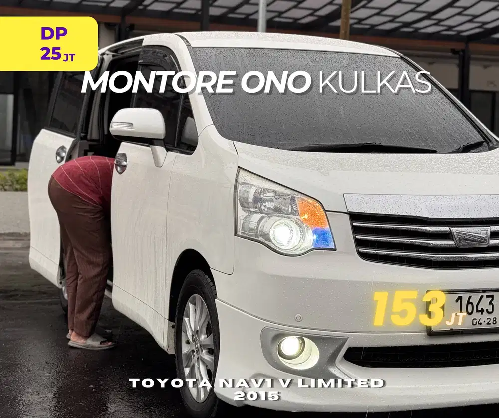 [TERMURAH] TOYOTA VOXY NAV1 V LIMITED 2016 bs TT SERENA ALPHARD